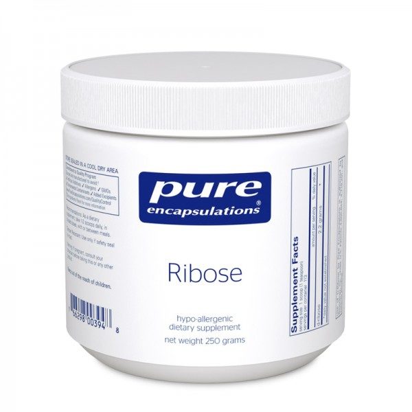 Bottle of Pure Encapsulations Ribose