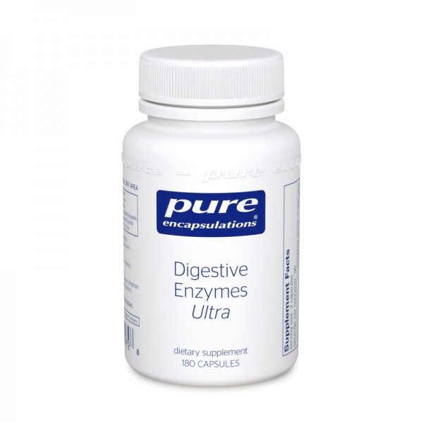 Bottle of Pure Encapsulations Digestive Enzymes Ultra