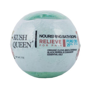 Kush Queen CBD Bath Bomb for Pain Relief